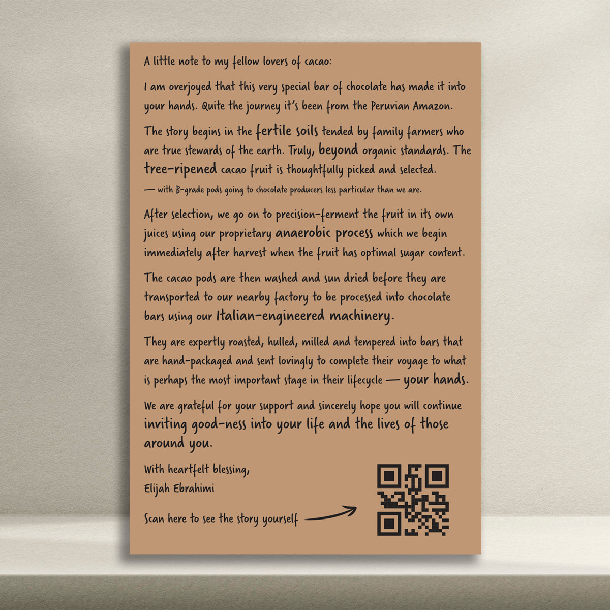 Brazil Butter Chocolate Bar