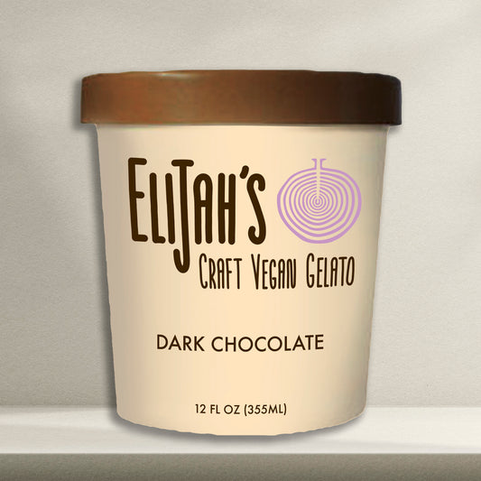 Dark Chocolate Vegan Gelato - Large