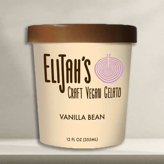 Vanilla Bean Vegan Gelato - Large